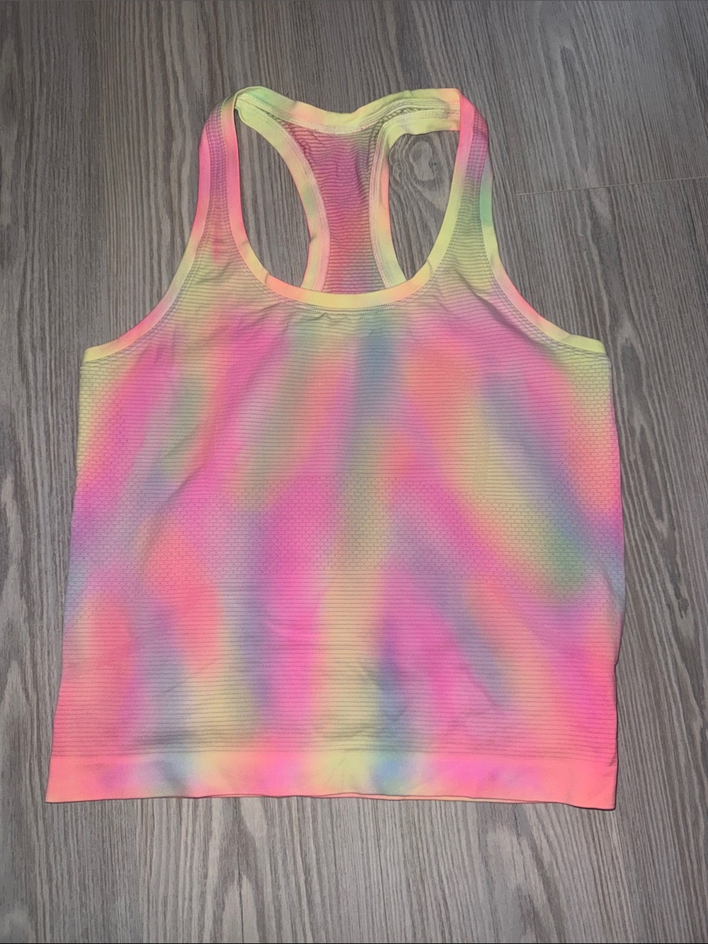 Lululemon Swiftly tech racerback Tank multi color sz 6